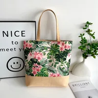 New Arrival Hemp Rope Ethnic  New Arrival Beach Bag Linen Shoulder Bag Fashion Women's Bag Canvas Bag sku image 3
