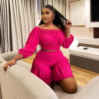Casual Solid Color Spandex Polyester main image 2