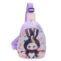 Children's Bag Fashion Cute Cartoon Chest Bag Mini Kindergarten Girls Lightweight Baby Crossbody Bag Backpack New sku image 1