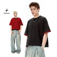Jie Zhan Men's Wear | Double-sided Mint T-shirt  Spring/Summer New Six-in-One Cool Quick-Drying Boxyfit Short Sleeve main image 1
