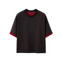 Jie Zhan Men's Wear | Double-sided Mint T-shirt  Spring/Summer New Six-in-One Cool Quick-Drying Boxyfit Short Sleeve sku image 1