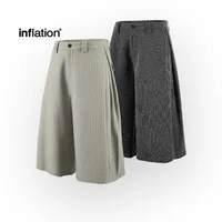 Jie Zhan Men's Wear | Seven-point Machete Suit Shorts 25 Spring And Summer New Cleanfit Texture Sense Floral Wool Edge main image 1