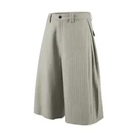 Jie Zhan Men's Wear | Seven-point Machete Suit Shorts 25 Spring And Summer New Cleanfit Texture Sense Floral Wool Edge sku image 3