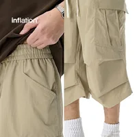 Jiezhan Men's Wear | Workwear Pocket Capri Pants  Spring And Summer New Fashion Brand New American Casual Pants Men main image 3