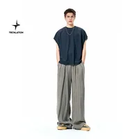 Jiezhan Men's Wear | Copper Ammonia Silk Air Conditioning Pants 25 Spring And Summer New Fashion Brand Hangs Ice Silk Pants Wide Leg Pants For Men And Women main image 2