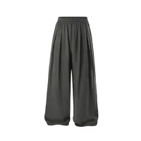 Jiezhan Men's Wear | Copper Ammonia Silk Air Conditioning Pants 25 Spring And Summer New Fashion Brand Hangs Ice Silk Pants Wide Leg Pants For Men And Women sku image 4