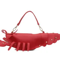 Crayfish Bag Chain Cute Small Bag New Cute Crossbody Bag New Style Distinctive Women's Bag Trendy Girl's Didi Trendy Bag main image 5