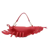Crayfish Bag Chain Cute Small Bag New Cute Crossbody Bag New Style Distinctive Women's Bag Trendy Girl's Didi Trendy Bag sku image 1
