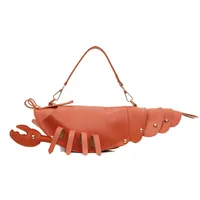 Crayfish Bag Chain Cute Small Bag New Cute Crossbody Bag New Style Distinctive Women's Bag Trendy Girl's Didi Trendy Bag sku image 2