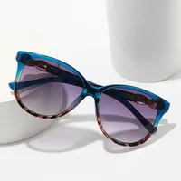 Casual Retro Streetwear Solid Color PC UV400 Protection Oval Frame Full Frame Glasses main image 2