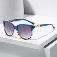 Casual Retro Streetwear Solid Color PC UV400 Protection Oval Frame Full Frame Glasses main image 3