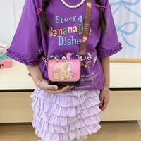 Kapi Barra Coin Purse Women's Ins Cute Card Bag Small New Style Small Bag With Pendant Gift Cartoon main image 4