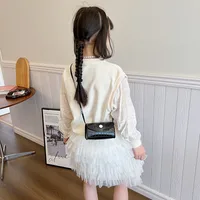 Fashion Foreign Trade Children's Bag Stylish Girls' Crossbody Bag New Solid Color Children's Mini Bag Coin Purse main image 4
