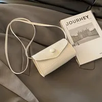 Fashion Foreign Trade Children's Bag Stylish Girls' Crossbody Bag New Solid Color Children's Mini Bag Coin Purse sku image 1