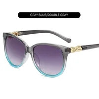 Casual Retro Streetwear Solid Color PC UV400 Protection Oval Frame Full Frame Glasses sku image 4