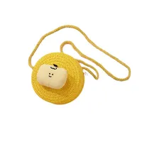 Summer Children's Bag Cute All-match Apple Straw Bag Woven Bag Seaside Vacation Straw Bag Little Girl Crossbody Bag main image 5