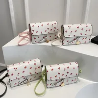 Fresh And Beautiful Fashion Handbag Women's Spring And Summer  New Fashionable Shoulder Crossbody Bag Stylish Joker Small Square Bag main image 1