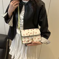 Fresh And Beautiful Fashion Handbag Women's Spring And Summer  New Fashionable Shoulder Crossbody Bag Stylish Joker Small Square Bag main image 5