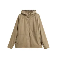 ABS Men's | Square Elastic Velvet Hooded Sports Suit  Autumn And Winter New Sports Zipper Coat Wide Leg Pants sku image 8