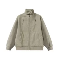 INF Men's Wear | Double Zip Wash Water Pattern PU Leather Jacket Coat  Fall/Winter New Fashion Brand American Street Jacket sku image 4
