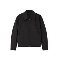 Jiezhan Men's Wear | Elastic Rivet Tooling Short Jacket  Men's Spring And Autumn Coat Lapel Logging Tooling sku image 8