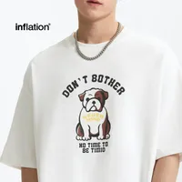Jie Zhan Men's Wear | Fa Dou Fun Printed T-shirt  Spring/Summer New American Retro Heavy Casual Short Sleeve main image 1