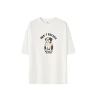 Jie Zhan Men's Wear | Fa Dou Fun Printed T-shirt  Spring/Summer New American Retro Heavy Casual Short Sleeve sku image 1