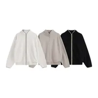 ABS Men's | American Sports Collar Coat  Autumn And Winter New Street Contrast Side Jacket Cardigan Top main image 1