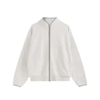 ABS Men's | American Sports Collar Coat  Autumn And Winter New Street Contrast Side Jacket Cardigan Top sku image 3