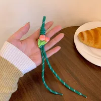 New Style Lanyard Miu Style Bag Pendant Accessories DIY Bag Hanging Mobile Phone Rope Bracelet Woven Rope Keychain Women's Woven Rope sku image 9