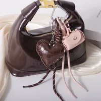 MIU Department Light Luxury Crocodile Pattern Love Bag Pendant Five-pointed Star Flower Woven Hand Rope Bag Accessories Wholesale Factory sku image 2