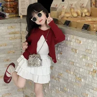 Fashion Sequins Girl Shoulder Bag Cute Bow Clip Mini Baby Messenger Bag New Chain Children's Bag main image 3
