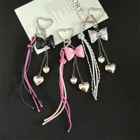 Wholesale New PU Leather Rope Keychain Pendant Ins Fashion All-match Bag Chain Pendant Accessories Diy Hand-woven main image 1