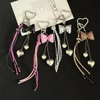 Wholesale New PU Leather Rope Keychain Pendant Ins Fashion All-match Bag Chain Pendant Accessories Diy Hand-woven main image 3