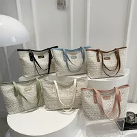 New Casual Beautiful Atmosphere Simple Large Capacity Portable Tote Bag Commuter All-match One-shoulder Underarm Bag For Women main image 1