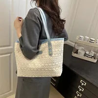 New Casual Beautiful Atmosphere Simple Large Capacity Portable Tote Bag Commuter All-match One-shoulder Underarm Bag For Women main image 3