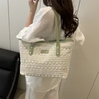 New Casual Beautiful Atmosphere Simple Large Capacity Portable Tote Bag Commuter All-match One-shoulder Underarm Bag For Women main image 5