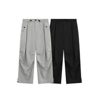 Jiezhan Discount Store | Skin Sense Air Conditioning Pants Cool Sense Casual Pants Tide Brand Loose Comfortable Wide Leg Pants Men main image 1