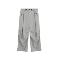 Jiezhan Discount Store | Skin Sense Air Conditioning Pants Cool Sense Casual Pants Tide Brand Loose Comfortable Wide Leg Pants Men sku image 1