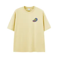 Jie Zhan Men's Wear | Summer Surfing Cute Embroidered T-shirt 25 Spring And Summer New American Street Dopamine Couple Short Sleeve sku image 11