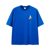 Jie Zhan Men's Wear | Summer Surfing Cute Embroidered T-shirt 25 Spring And Summer New American Street Dopamine Couple Short Sleeve sku image 14