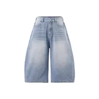 Jiezhan Men's Wear | Bamboo Scimitar Jeans 25 Spring And Summer New Clenfit Street Wide Leg Pants Loose Casual Pants sku image 4