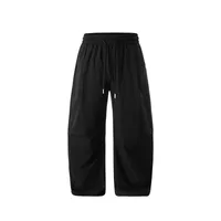 Jie Zhan Men's Wear | Four-sided Elastic Quick-drying Air-conditioning Pants  Spring/Summer New Cool Quick-drying Paratroopers Workwear Ice Silk Pants sku image 1