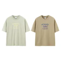Jie Zhan Men's Wear | Summer Vacation Surfing Printed T-shirt 25 Spring And Summer New American Street Crewneck Short Sleeve Jacket Men main image 4