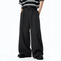 Jiezhan Men's Wear | Machete Wide Leg Pants 25 Spring And Summer New American Street Workwear Cleanfit Casual Pants main image 1