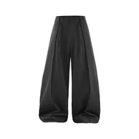 Jiezhan Men's Wear | Machete Wide Leg Pants 25 Spring And Summer New American Street Workwear Cleanfit Casual Pants sku image 3