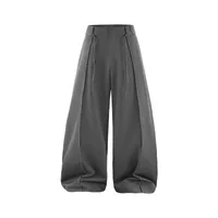Jiezhan Men's Wear | Machete Wide Leg Pants 25 Spring And Summer New American Street Workwear Cleanfit Casual Pants sku image 8