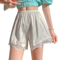 Lace Anti-slip Three-point Home Shorts Can Be Wearable Without Curling Thin Summer Insurance Pajama Pants Lace Safety Pants For Women main image 5