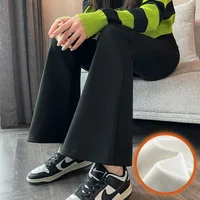 Shark Pants Flared Pants Women's Outer Wear Leggings High Waist Slim-Fit Slim-Fit Hip Tucking Spring And Autumn Yoga Horseshoe Pants sku image 4