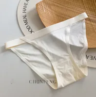 Solid Color Low Waist Briefs Panties sku image 10